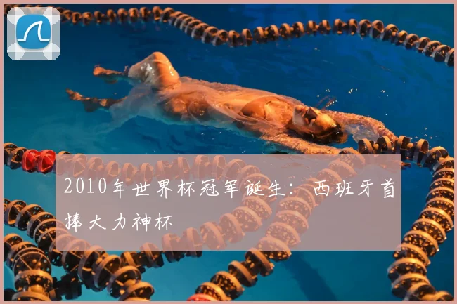 2010年世界杯冠军诞生：西班牙首捧大力神杯