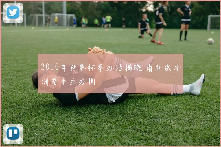 2010年世界杯举办地揭晓 南非成非洲首个主办国